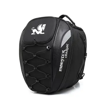 

2 in 1 Waterproof Motorcycle Tail Bag High Capacity Motorcycle Rider Backpack Multi-Functional Durable Motorcycle Rear Seat Bag