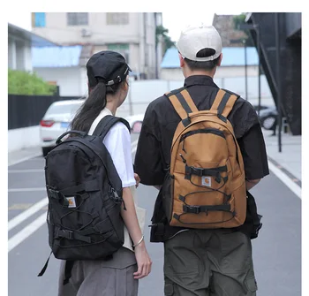 

Leisure Backpack For Boys And Girls Solid Color Fashion Outdoor Travel Mountaineer