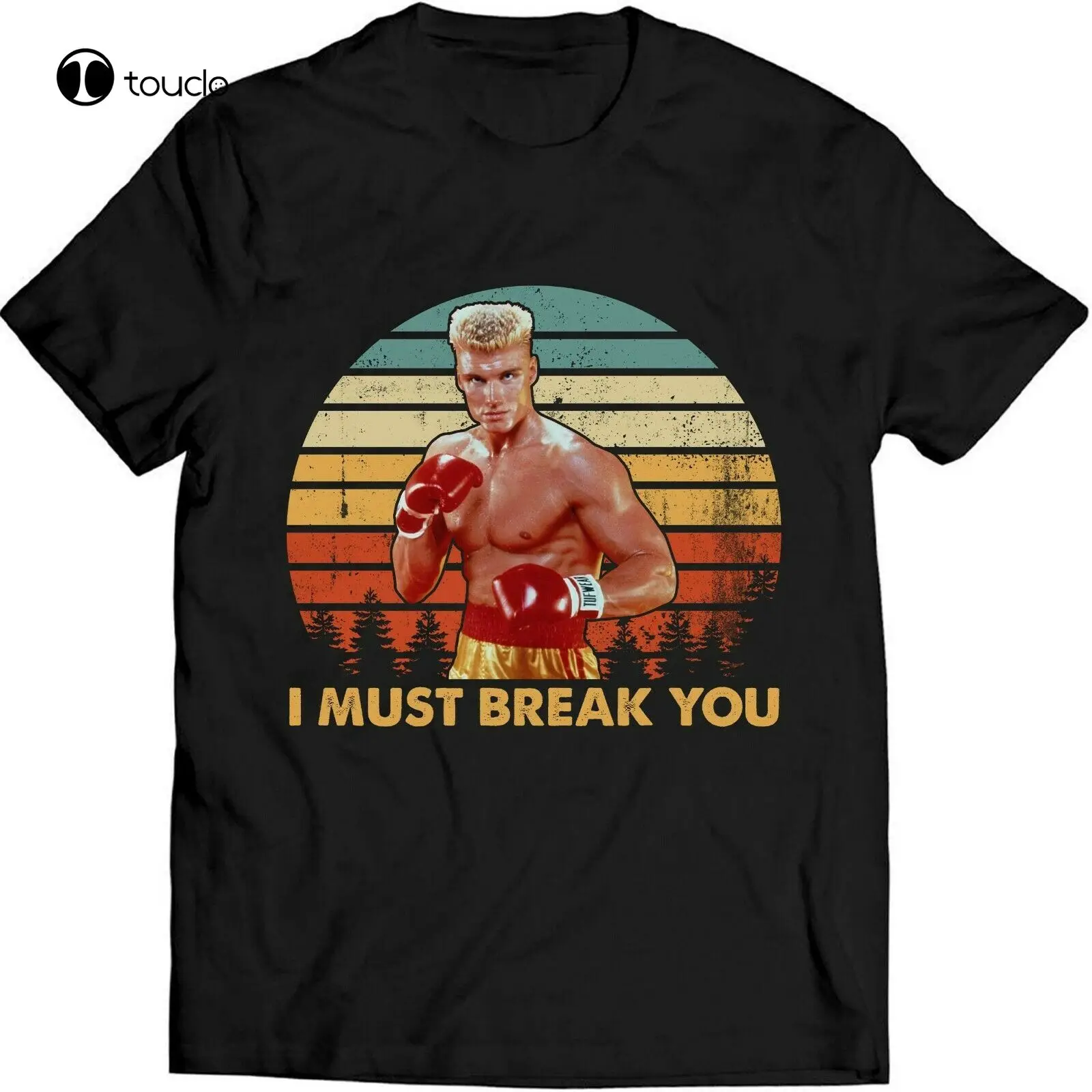 I Must Break You Ivan Drago Quote Gift: The Ultimate Fan Tee for Rocky Fans, image size:1600x1600