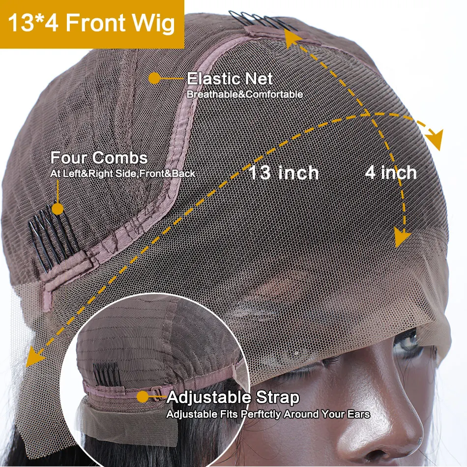 13x4-Lace-Front-Human-Hair-Wigs-8-26-Inch-Afro-Kinky-Curly-Malaysian-Deep-Water-Wave