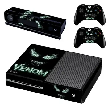 

Spiderman VS Venom Skin Sticker Decal Full Cover For Xbox One Console & Kinect & 2 Controllers For Xbox One Skin Sticker