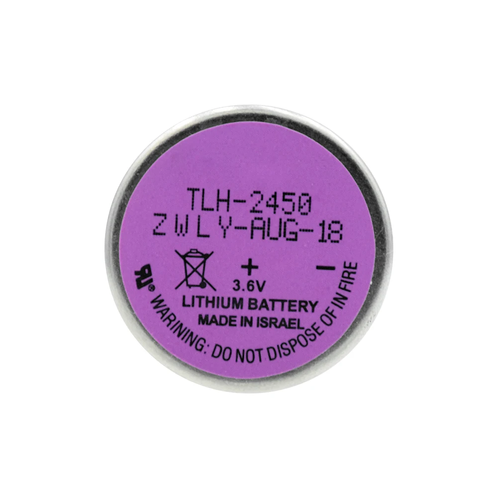 YCDC TLH-2450 ER2450 кнопочный аккумулятор 3,6 V 550mAh для контроля давления в шинах