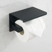 Vidric Carlisle Ванна черные перчатки 304 нержавеющая сталь может быть одной головкой рулон бумаги держатель телефона прокалывание бесплатно