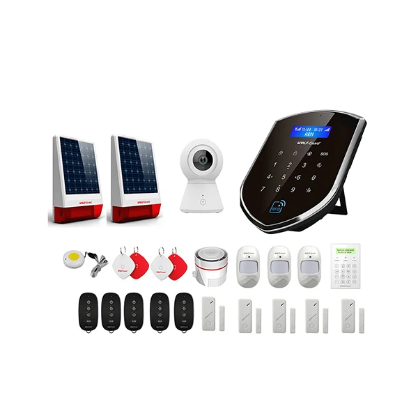 Wolf-Guard WM2GR GSM Wifi беспроводная домашняя система охранной сигнализации DIY Kit приложение управление детектор движения датчик охранная сигнализация - Цвет: Kit 7