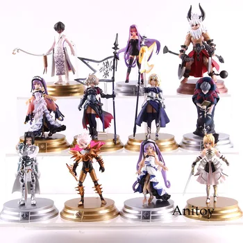 

Fate Grand Order Action Figure Duel Saber Ruler Lancer Archer Caster Berserket Vol.2/3 PVC Collectible Model Toy sets