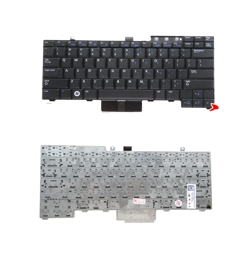 SSEA новая американская клавиатура без подсветки для ноутбука Dell Latitude E6400 E6410 E5500 E5510 E6500 E6510 M2400 M4400
