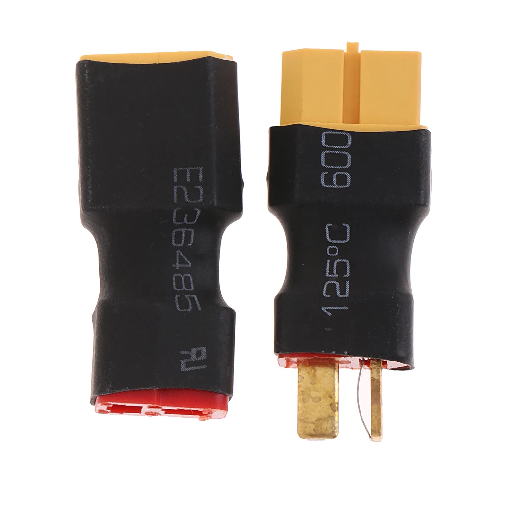 T-Plug to XT60 Male Female Connector Plug for RC Battery Adapter Wire Cable