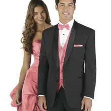 Высокое качество Мужская Мода Новое поступление Свадебный Мужской костюм шаль лацкан на заказ смокинги(куртка+ брюки+ жилет+ галстук