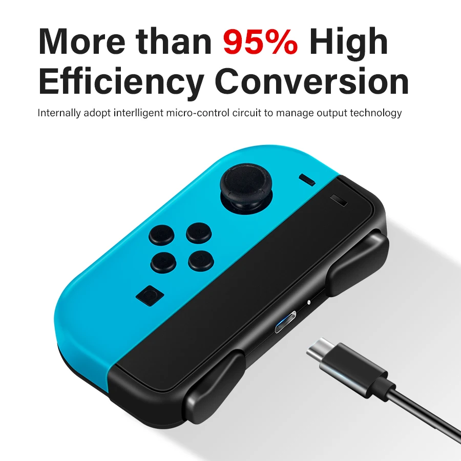 New TNS-900 Mini Charging Grip Charger Dock for Switch Joy-Con Controller Charger Dock