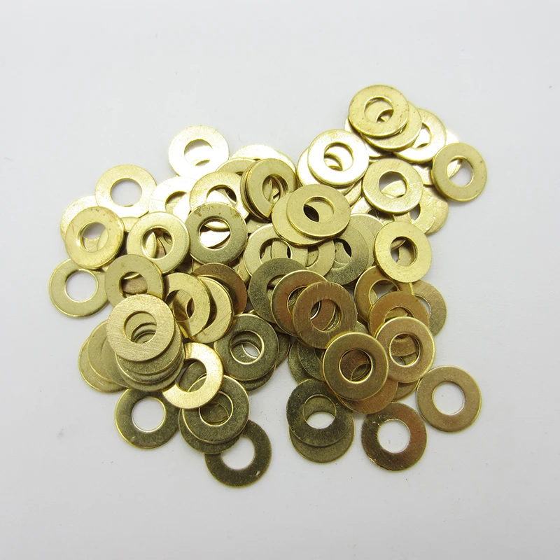 M2 M2.5 M3 M4 M5 M6 M8 M10 M12 M14 M16 Copper Washer Brass Flat GB97 Similar to DIN125 | Обустройство дома