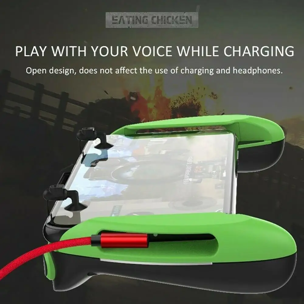  PUBG Mobile Phone Game Controller soft rubber Joystick Gamepad for 4.7-6.4 inches Mobile