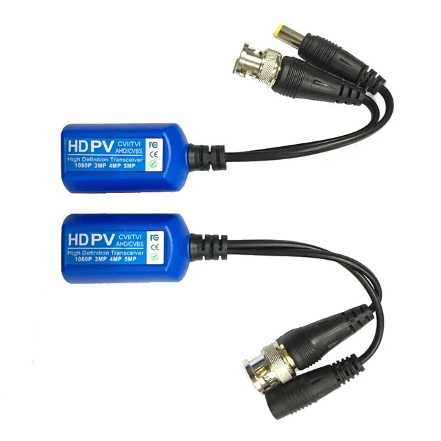 5 Pairs 5MP CCTV Video Balun Coax BNC Video Power Balun Transceiver Connector Cable Accessories Cables CCTV Connectors Electronics Network Cables RJ45 Security System 4a44f1c266aa975b7d5ed1: 10Pairs|5Pairs