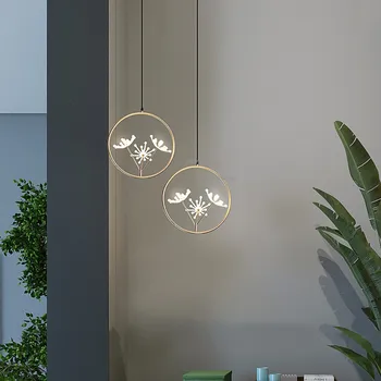 

Nordic LED Pendant Lights Creative Dandelion Decoration Dining Room Pendant Lamp LOFT Hanging Lamp Living Room Pendant Lighting