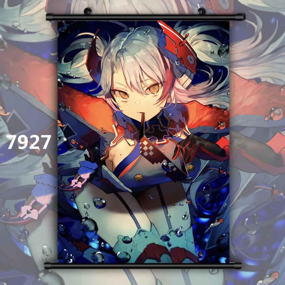 7927 Azur LAN Prinz Eugen Аниме Манга плакат в рулоне - Color: 7927