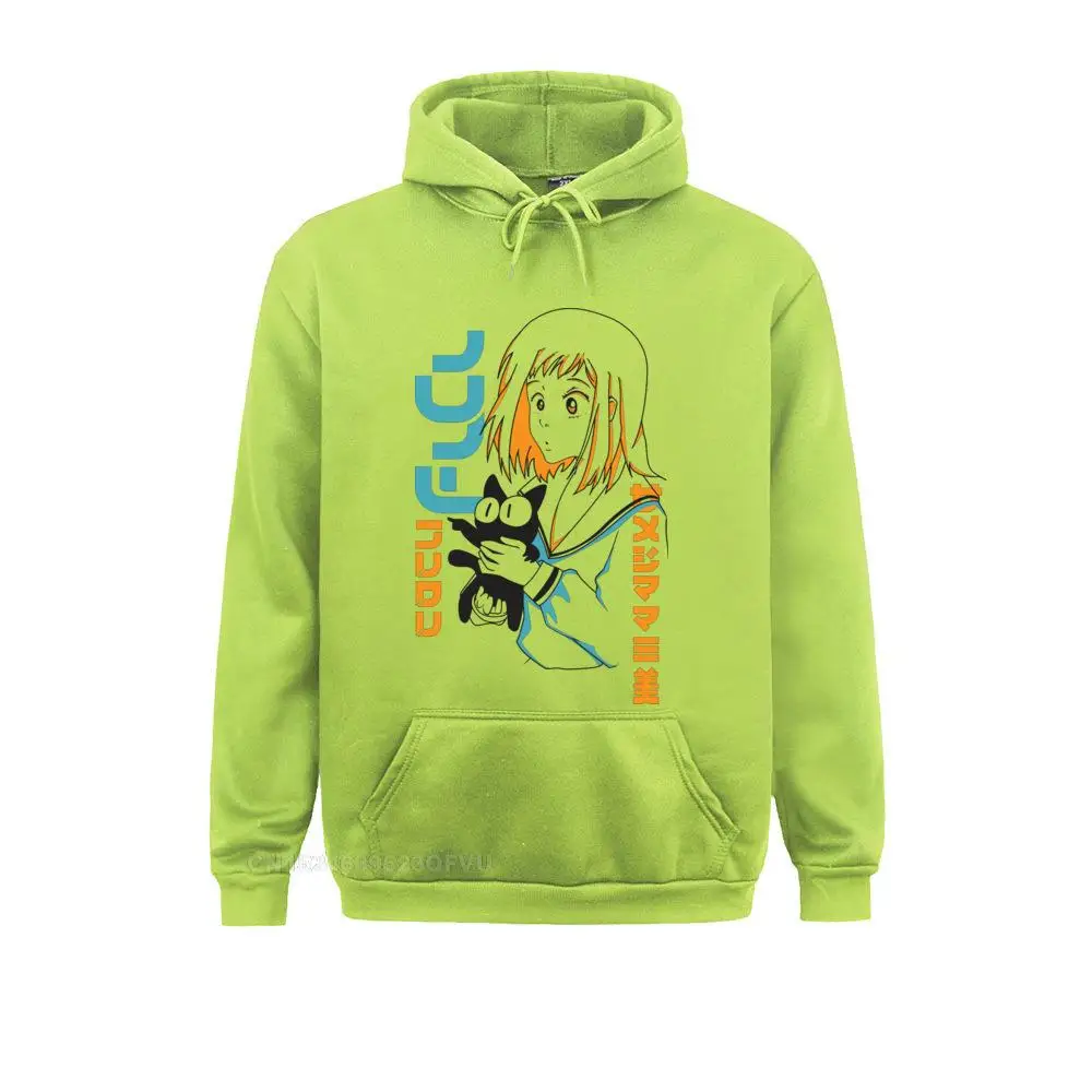 48048 Sweatshirts Autumn Hoodies Long Sleeve Graphic Funny Hoods Group Young Drop Shipping 48048 lightgreen