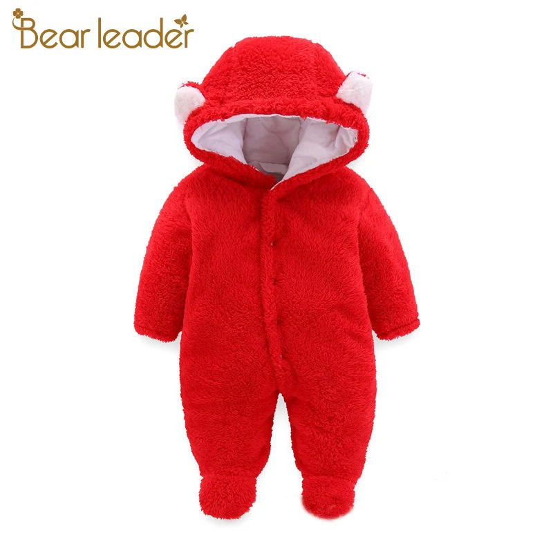 Bear Leader/Детские комбинезоны Новый брендовый комбинезон для малышей с милым