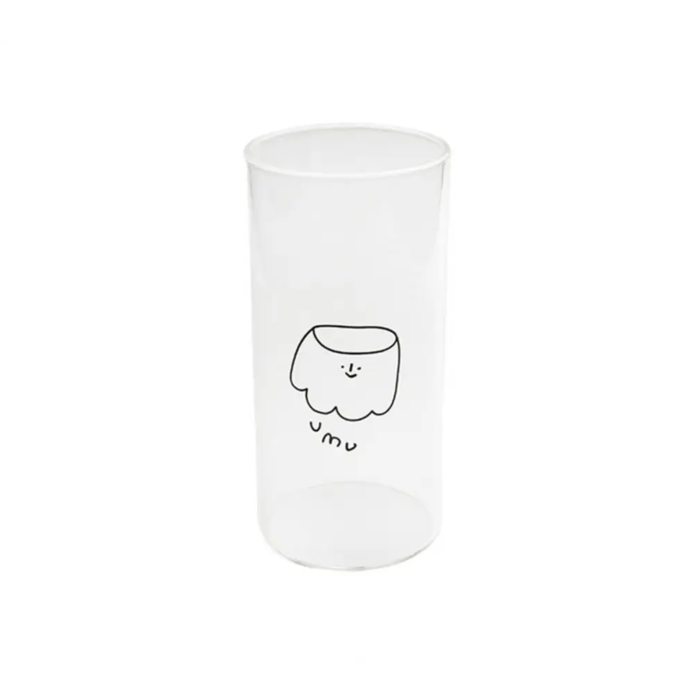 Korean Style UmU Ghost Glass Cup with Straw – The Kawaii Shoppu