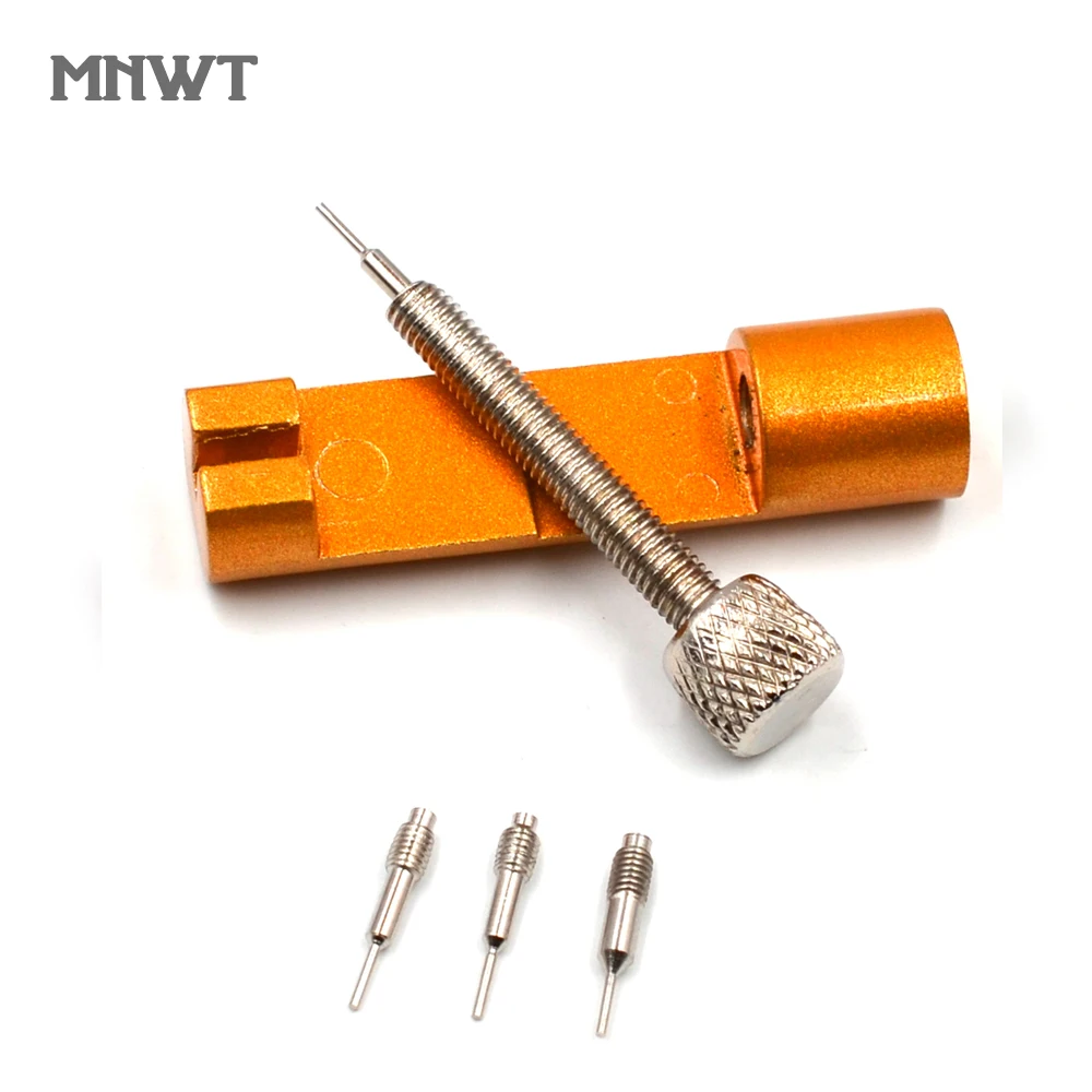 Watch Band &amp Bracelet Link Remover Adjustable Kit with 3 Pins Metal RepairTools for Professional Watchmaker | Наручные часы