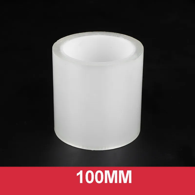 100MM Универсальная устойчивая к царапинам Защитная пленка на задний бампер для автомобильной двери, защитная пленка против царапин, прозрачные наклейки mouldings - Название цвета: 100MM
