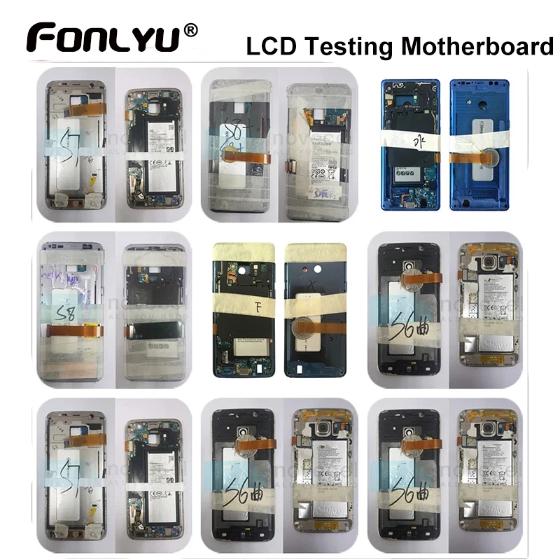 Scheda Madre Lcd Tester Mainboard Per Samsung S6 Edge S7 S8 Plus S9 Plus S10 S10E Nota 8/9 10 Plus Test Display Touchscreen Lcd