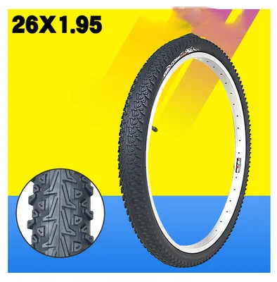 Bicycle Tires 26x1.95 26X2.125 24x1.95 Tire MTB Mountain Bike Tires Neumaticos Outdoor Cycling bicycle parts tire wear - Цвет: 26x1.95 C1436