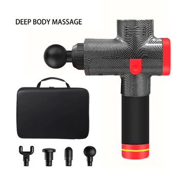 

Tissue Massage Gun Cordless Rechargeable Muscle Stimulator Deep Massager Device Body Relaxation Slimming Shaping Pain Relief