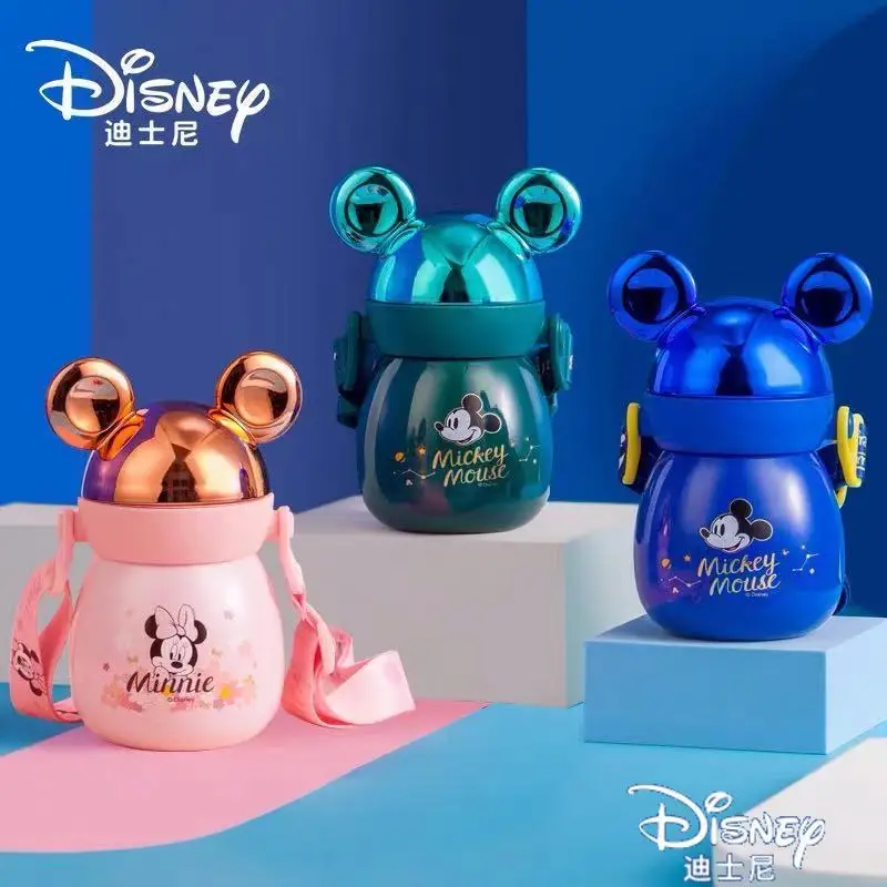 Детская вакуумная колба из нержавеющей стали Disney 300 мл 316 соломенная чашка для