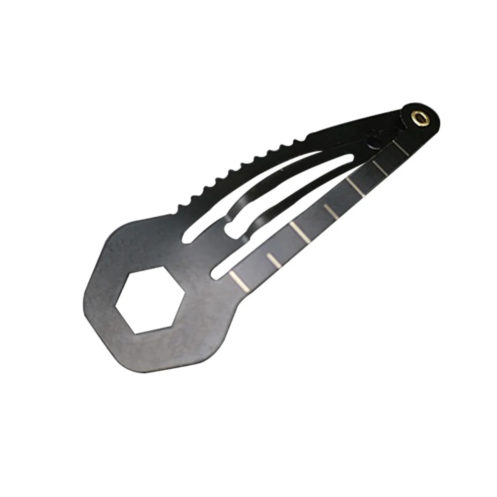 Horquilla multiherramienta de autodefensa EDC para mujer, horquilla de acero inoxidable, herramienta táctica multifuncional de alta calidad