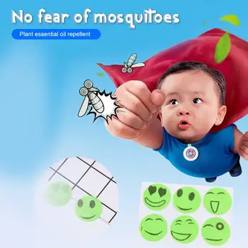 

Mosquito Repellent Patches 100% Natural Non Toxic Repellent Sticker Mosquito Bugs Pads Children Adult MoskiPatch For Camping