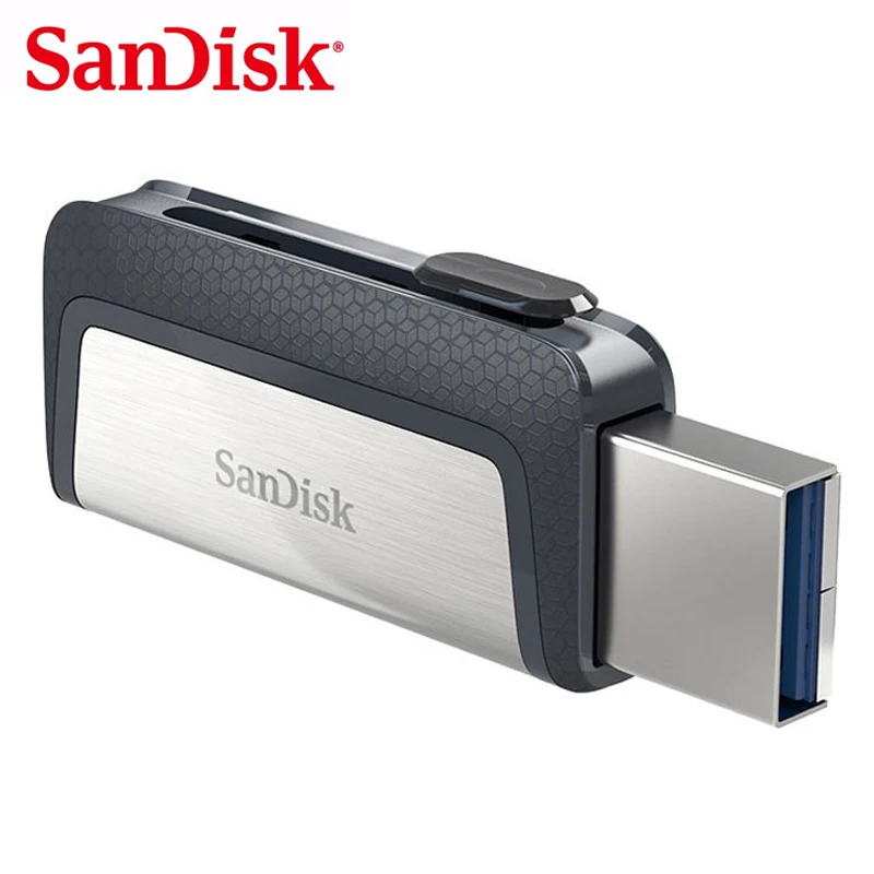 

SanDisk USB Flash Drive 64GB Type-C USB3.1 Dual OTG 32GB Memory Stick 128GB Pendrive SDDDC2 Extreme 150 MB/s For Smartphone/PC
