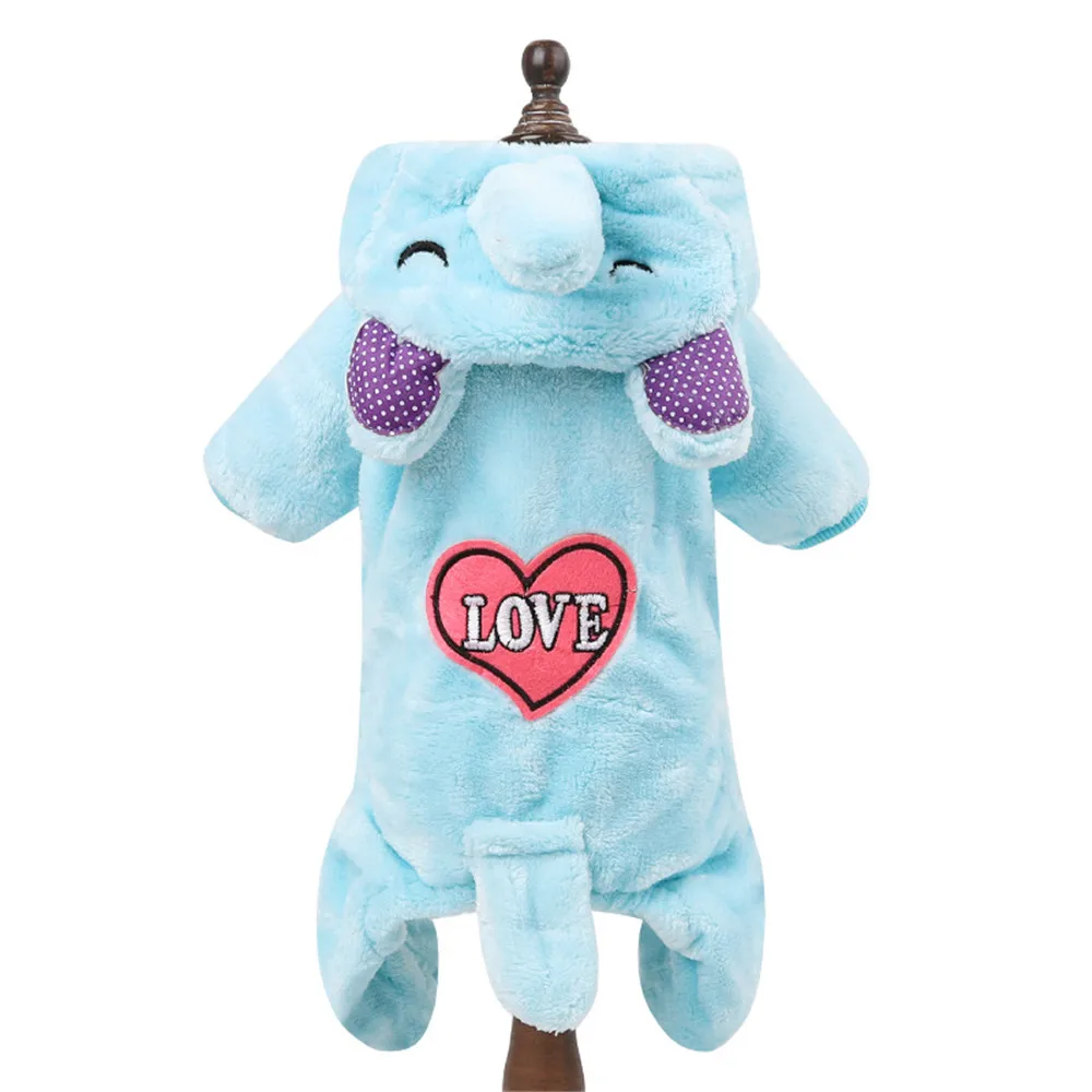 2020 Cute Dog Clothes for Chihuahua Pet Bear Pig Costume Puppy Hoodies Rabbit Dog Coat Jacket Rabbit Pajamas Clothes Pug Bulldog (12)