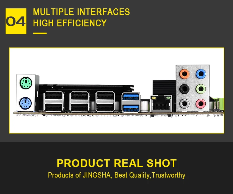 Jingsha X58 M-ATX настольная материнская плата DDR3 LGA 1366 Поддержка ...