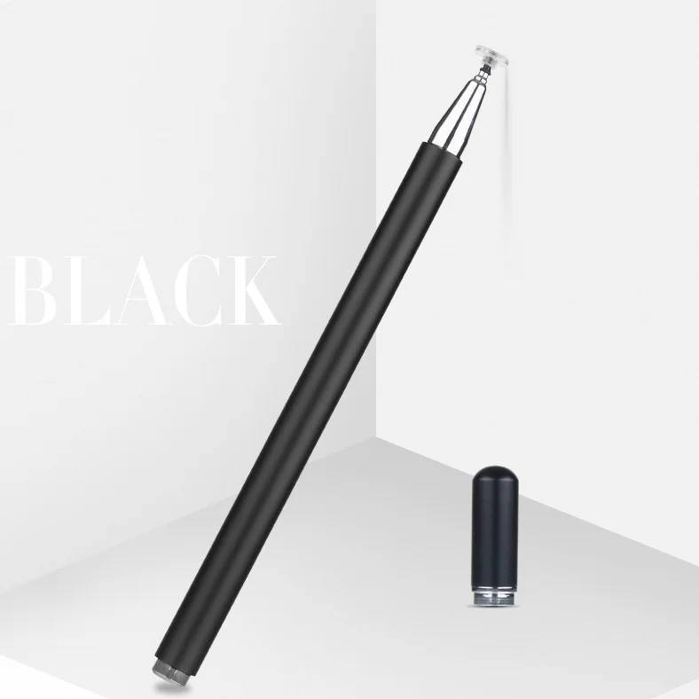 Черный Емкостный стилус ручка для сенсорного экрана для Apple Pencil 2 iPad Pro 9,7 10,5 12,9 планшет iPhone смартфон ручка - Цвета: Черный