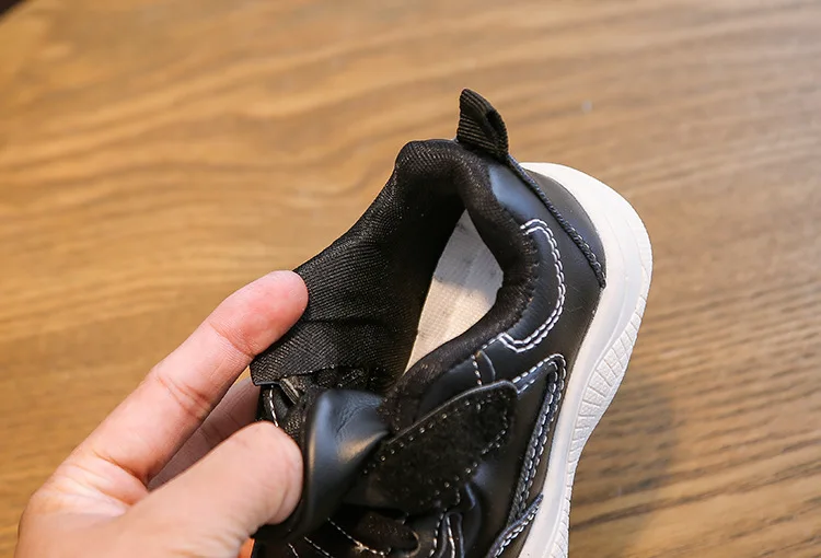 JUSTSL/Новая Осенняя детская Нескользящая детская спортивная обувь белые модные кроссовки обувь для бега для девочек и мальчиков