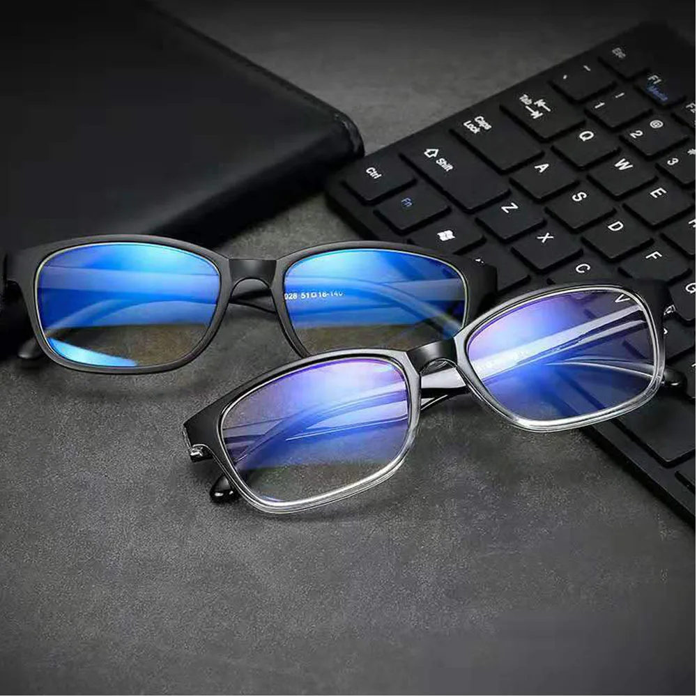 Плоские зеркальные очки с защитой от излучения Blu-ray для мужчин и женщин игр на