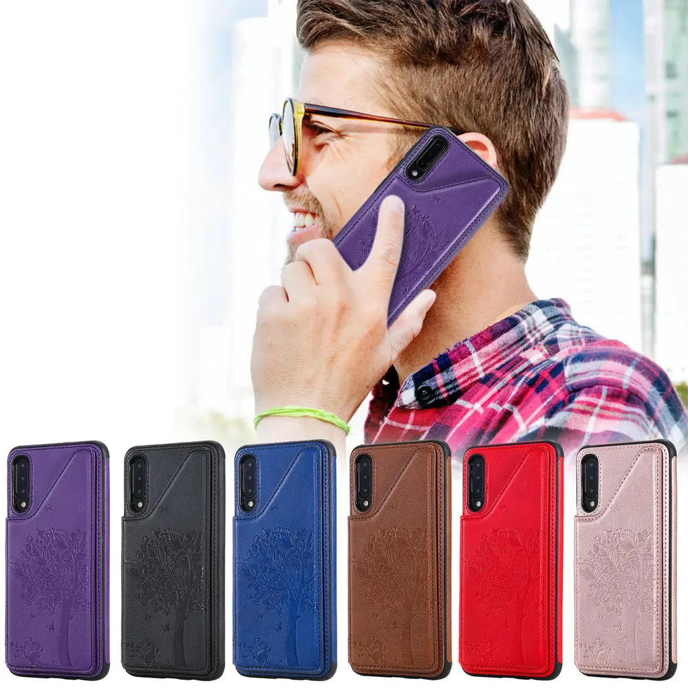 Для Coque samsung A50 чехол 3D тиснение Роскошный кошелек магнит Etui для samsung Galaxy A50 Чехол samsung A50S A 50 S Чехол флип