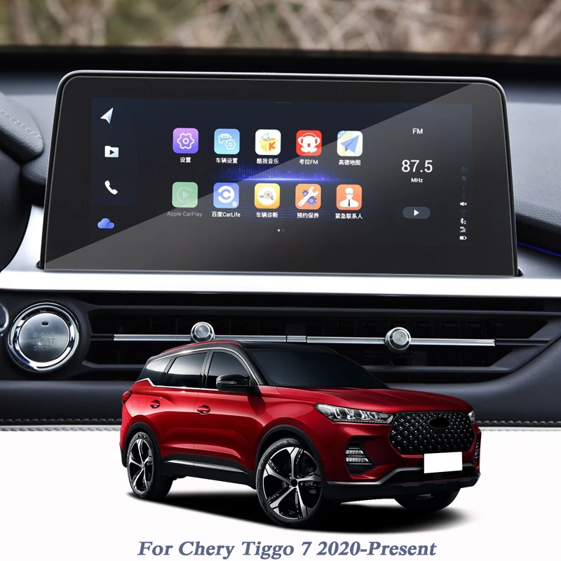 

Car Styling Glass GPS Navigation Screen Film For Chery Tiggo 7 2020-Present TPU Dashboard Screen Film L-M/H-M Internal Sticker
