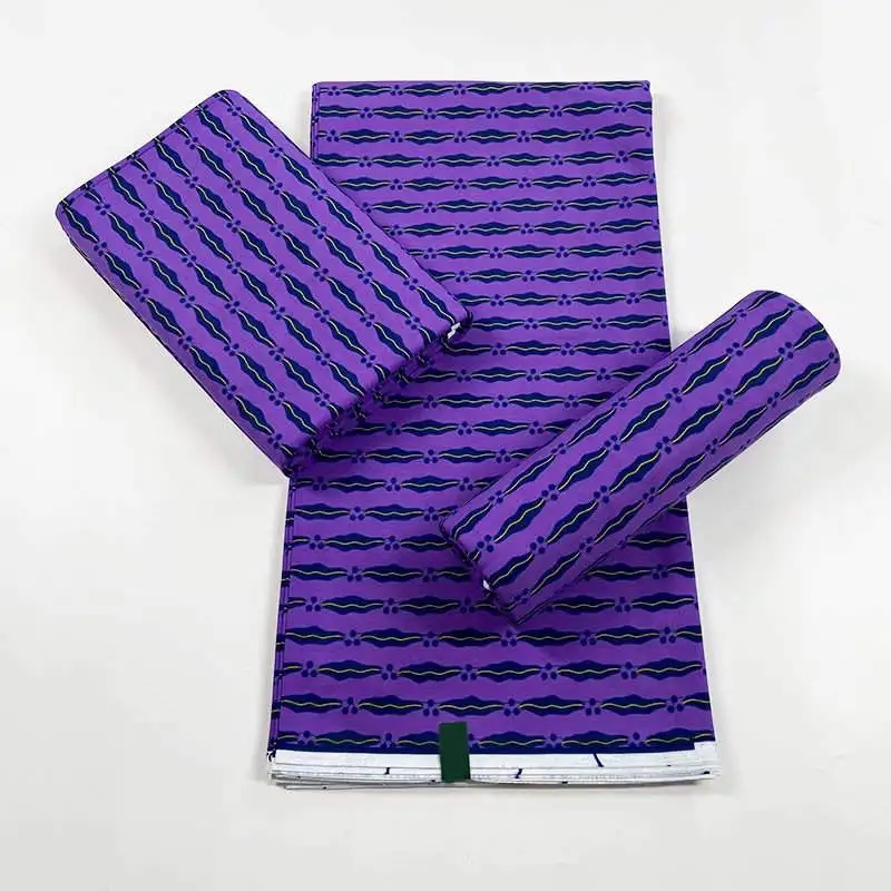 New Design Best Quality Guaranteed Veritable Wax 6 Yards/lot African Ankara Real Wax Cotton Print Fabric. 10272