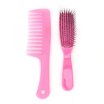

2pcs Hair Comb Massage Comb Anti-Static Hair Brush Hairdressing Styling Tools
