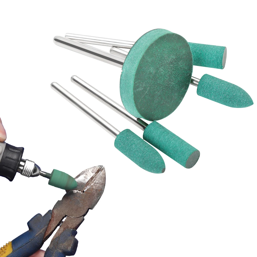 5 шт. полировальные круги абразивные насадки для Dremel Rotary Tools для полировки металла роторный инструмент шлифовальный камень, круг головка для абразивные аксессуары
