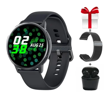 

Women's Watches IP68 Waterproof Smart Watch Men Wireless Charging Heart Rate Monitor ECG Blood Pressure Wireless Charging Clock