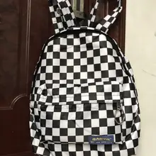 Винтажный уличный Японский Корейский Холщовый клетчатый рюкзак для студентов, школьников, мужчин и женщин, Сумка с пряжкой на молнии, Студенческая дорожная сумка для книг