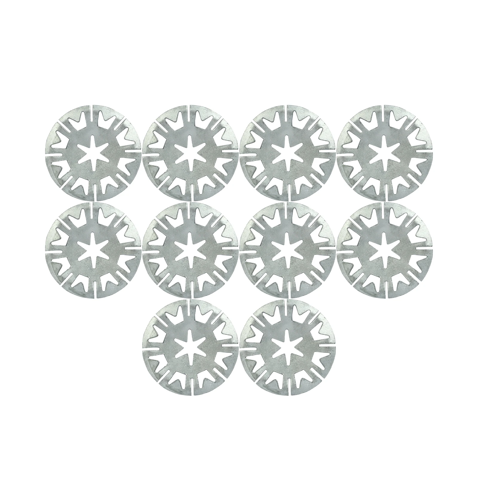 10 Stück Auto-Auspuff-Hitzeschutzschild Metall-Federscheiben Befestigungsclip Mutter Isolierende Metallklemme für Ford VW Audi N90796501 N90796502 – Detail 1