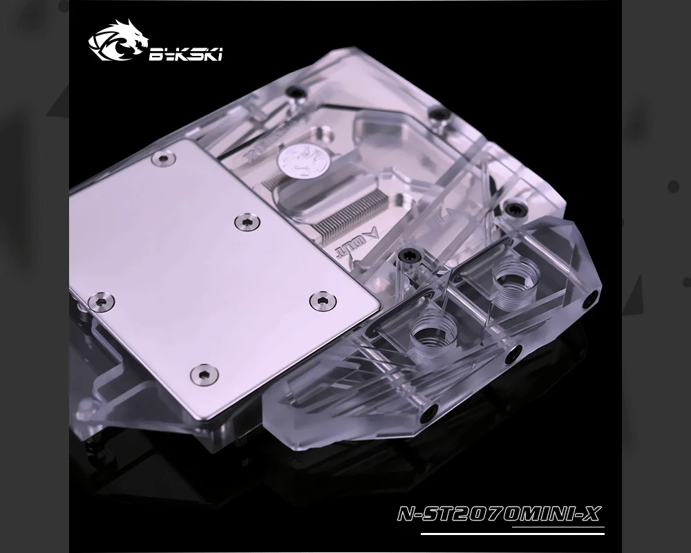 Bykski N-ST2070MINI-X, Full Cover Graphics Card Water Cooling Block, For Zotac GeForce RTX2070-8GD6 MINI OC
