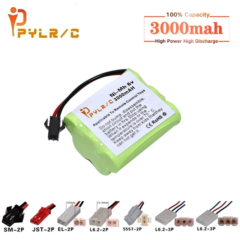 Аккумуляторная батарея 6 в для радиоуправляемых игрушек автомобилей танков