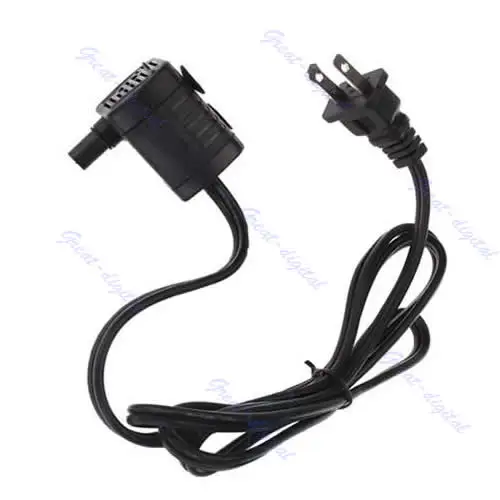 Погружной водяной насос аквариумный фонтан AC Пруд воздушный насос US Plug 110V 3W E65B