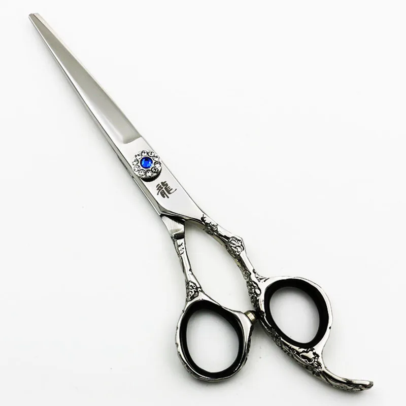 6 Inch Professional Pet Scissors Dog Grooming Cutting+Thinning Shears Kit for Animals Japan440C High Quality Rose Handle - Цвет: 1 pcs