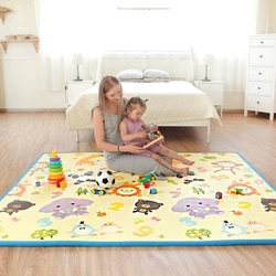 XPE – tapis de jeu épais et écologique pour bébé, 1cm, tapis de sécurité pliant pour enfants 