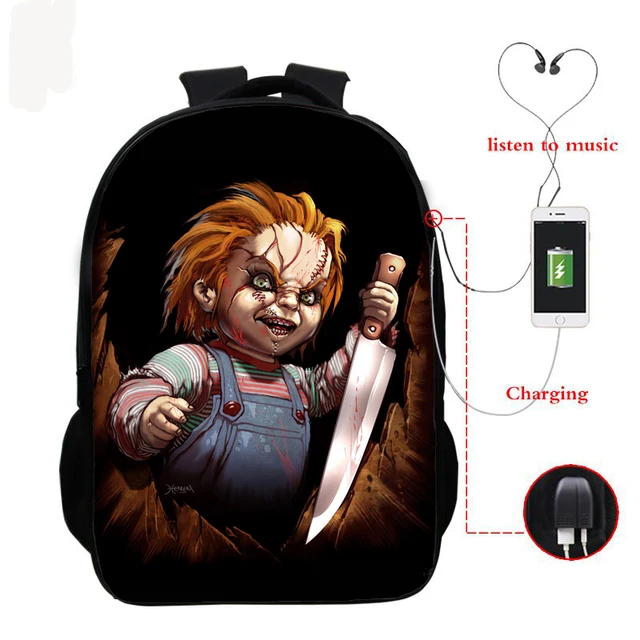 usb cable backpack