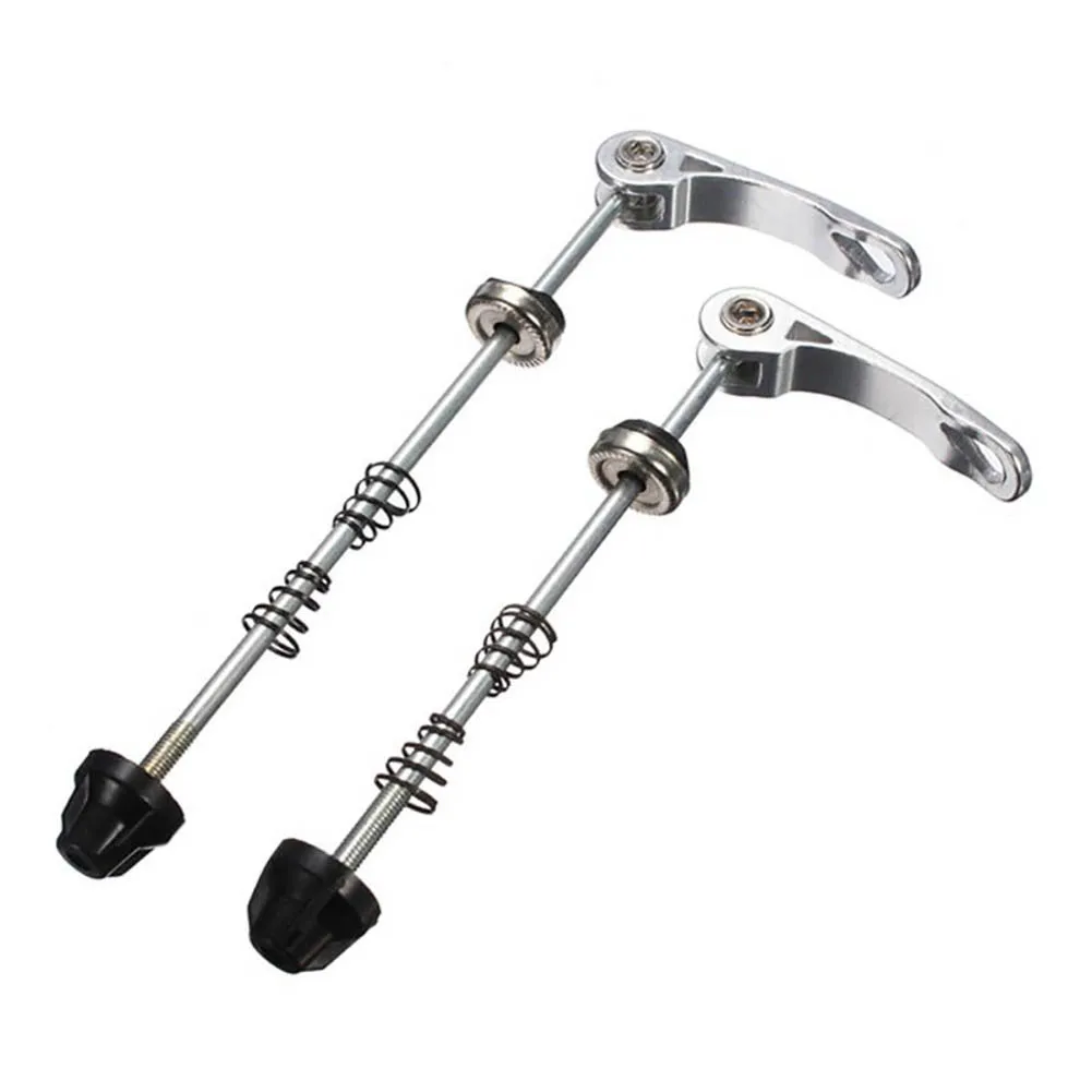 1 Pair Bicycle MTB Road Bike Cycling Front Rear Hub Quick Release Skewers Levers Mountain Bike Road Cycling Fix Gear Accessories